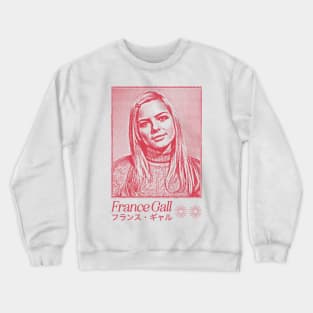 France Gall // 60s Aesthetic Design Crewneck Sweatshirt